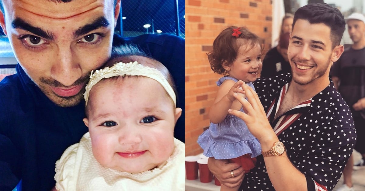 Cute Pictures of Nick and Joe Jonas With Kevin's Daughters | POPSUGAR