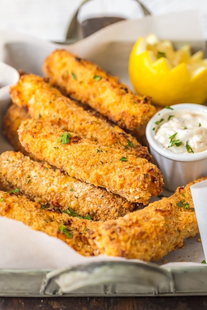 Oven-Baked Fish Sticks