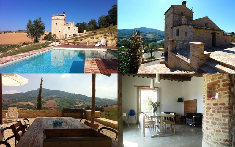 This castle in Marche, Italy, for $854,480 . . .