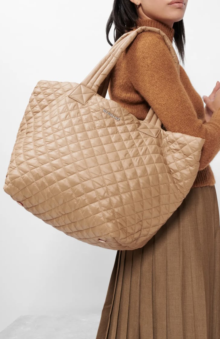 The Best Lightweight Bag MZ Wallace Small Metro Deluxe Quilted Nylon Tote Best Everyday Tote