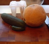 Cantaloupe Popsicles Cantaloupe Popsicles