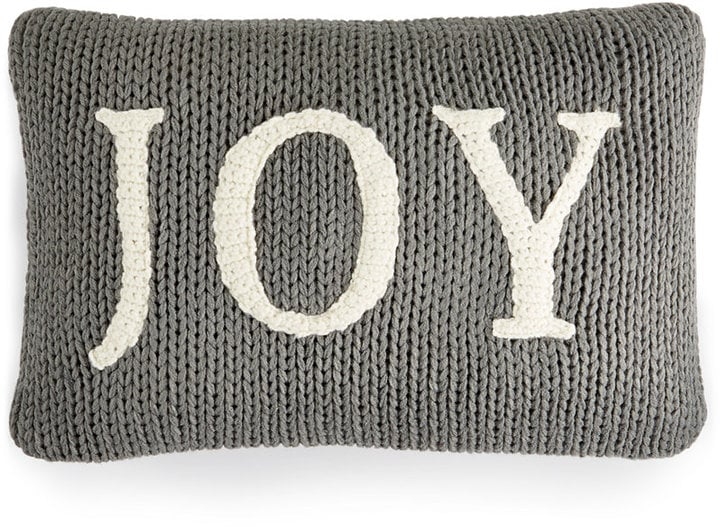 Joy Pillow (30, originally 60) Holiday Throw Pillows POPSUGAR