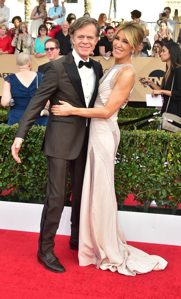 Felicity Huffman and William H. Macy at the 2017 SAG Awards