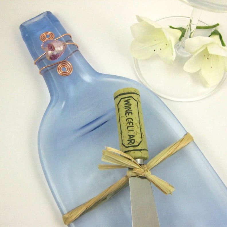 Wine Bottle Cheese Tray