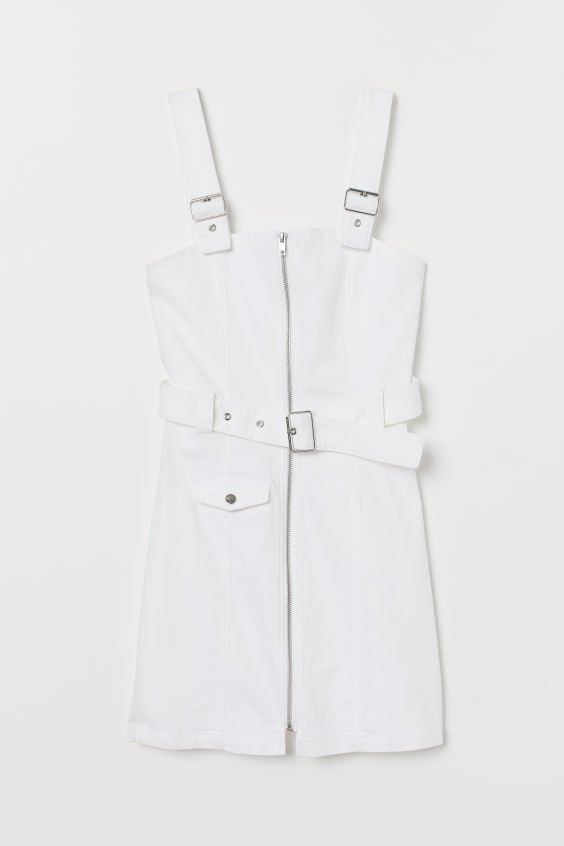 Twill Bib Overall Dress