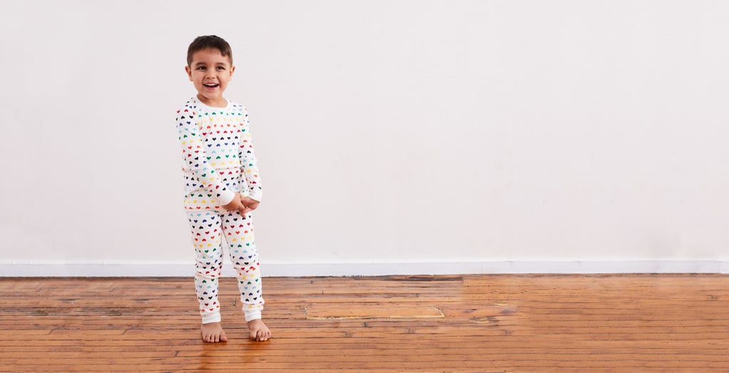 Primary Rainbow Heart Pajamas