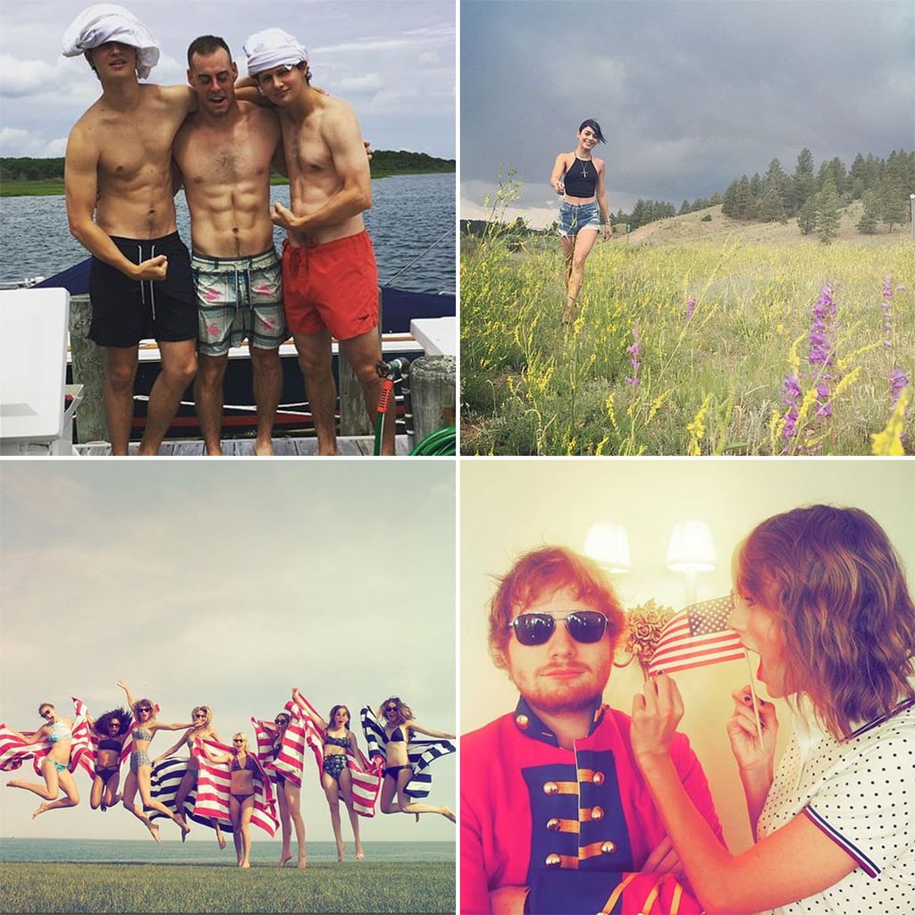 Celebrity Fourth of July Celebrations 2015
