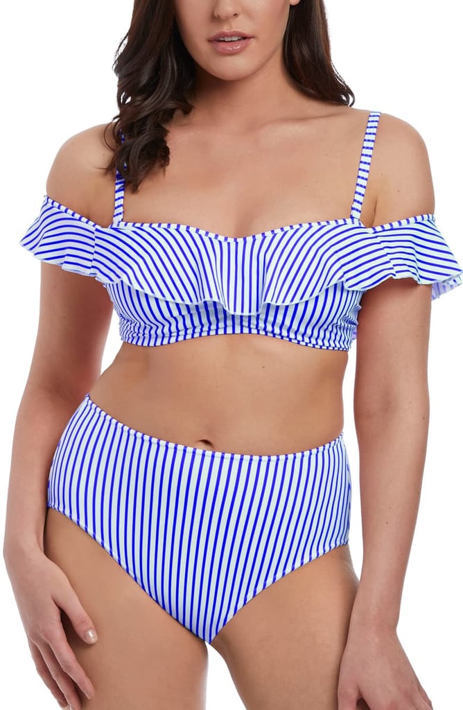 Freya Totally Stripe Bardot Bikini Top