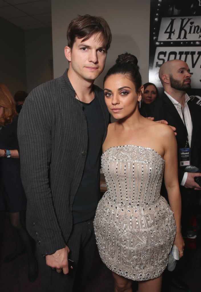 Mila Kunis and Ashton Kutcher have been together for four years now and have a tendency of keeping their relationship extremely private. The couple first began dating in April 2012 after playing love interests on That '70s Show, and eventually ended up tying the knot in a top-secret ceremony in July 2015. Along the way, the duo welcomed a baby girl named Wyatt Isabelle, whom Mila credits for helping her realize "how incredibly selfless I want to be." In addition, the actress has gone on record saying that when she met Ashton, she "found the love of my life," while Ashton has expressed similar sentiments, gushing, "I prize her as the most valuable person in the world to me." See what other sweet things the couple has said about each other, then flip through their cutest PDA pictures.

For more Mila and Ashton goodness:

Watch Mila Kunis Get Super Embarrassed While Talking About Her Sex Life With Ashton Kutcher
Kristen Bell and Mila Kunis Play a Special Edition of "Never Have I Ever" With Their Husbands
11 Reasons Mila Kunis Would Make a Perfect Partner in Crime
It's Time to Marvel Over Ashton Kutcher's Model Good Looks