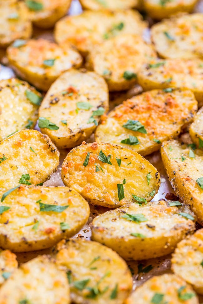 Parmesan and Herb Roasted Potatoes
