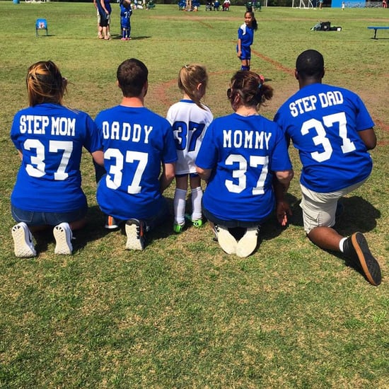 Coparents Cheering On Girl at Soccer Game