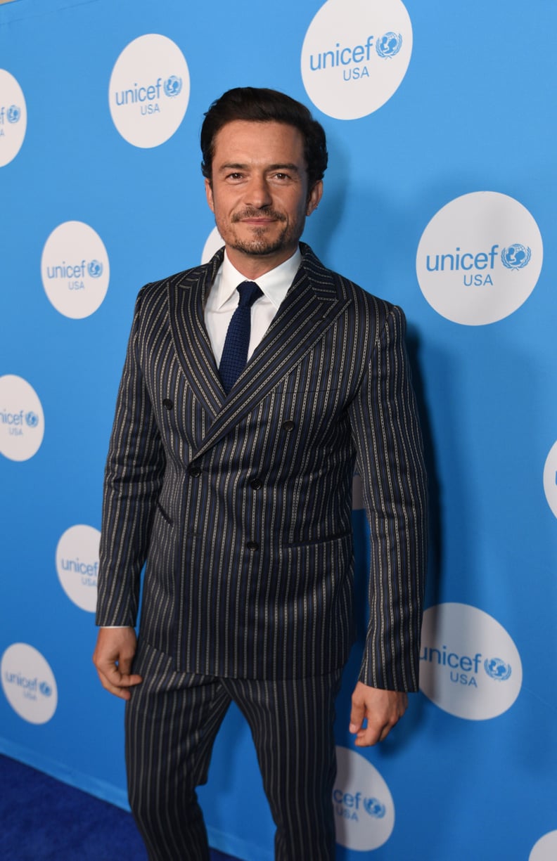 HOLLYWOOD, CALIFORNIA - NOVEMBER 30: Orlando Bloom  attends UNICEF at 75 in Los Angeles at NeueHouse Los Angeles on November 30, 2021 in Hollywood, California. (Photo by Vivien Killilea/Getty Images for UNICEF USA)