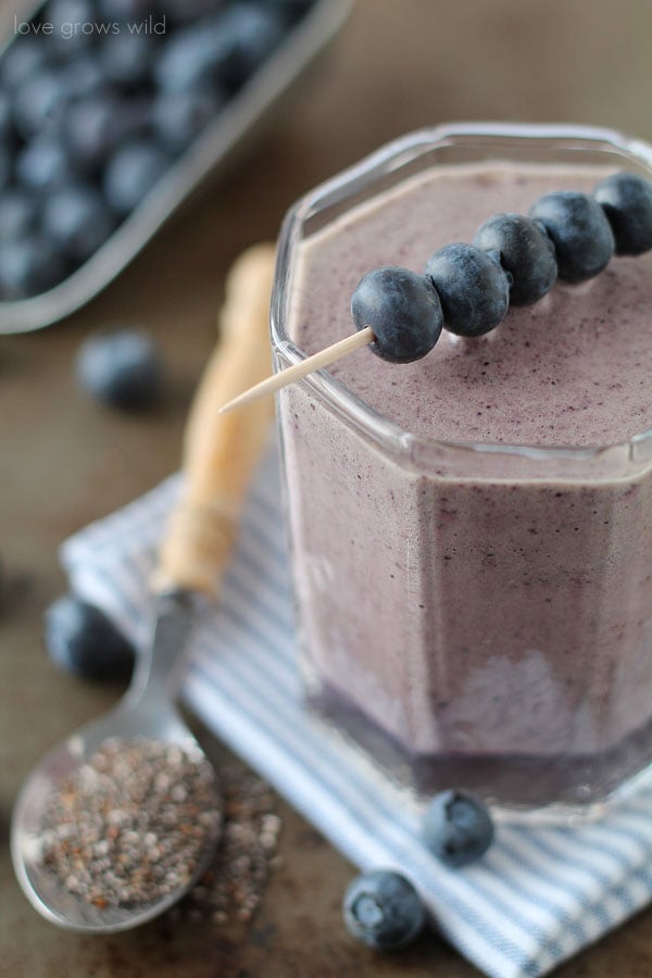 Blueberry Pomegranate Smoothie