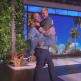 Ellen DeGeneres Lives Out Our Fantasy of Running and Jumping Into Ryan Gosling's Strong Arms