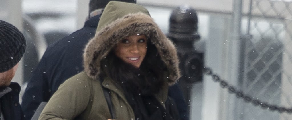 Meghan Markle Carried a Black Cuyana Tote Bag in Canada