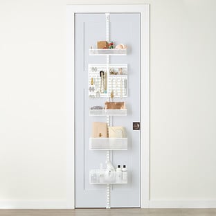 Mesh Closet Door and Wall Rack