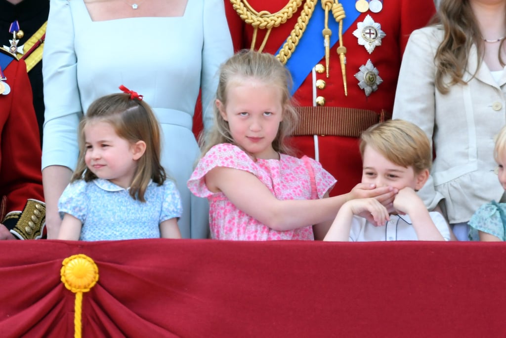 Prince George Princess Charlotte Trooping the Colour 2018