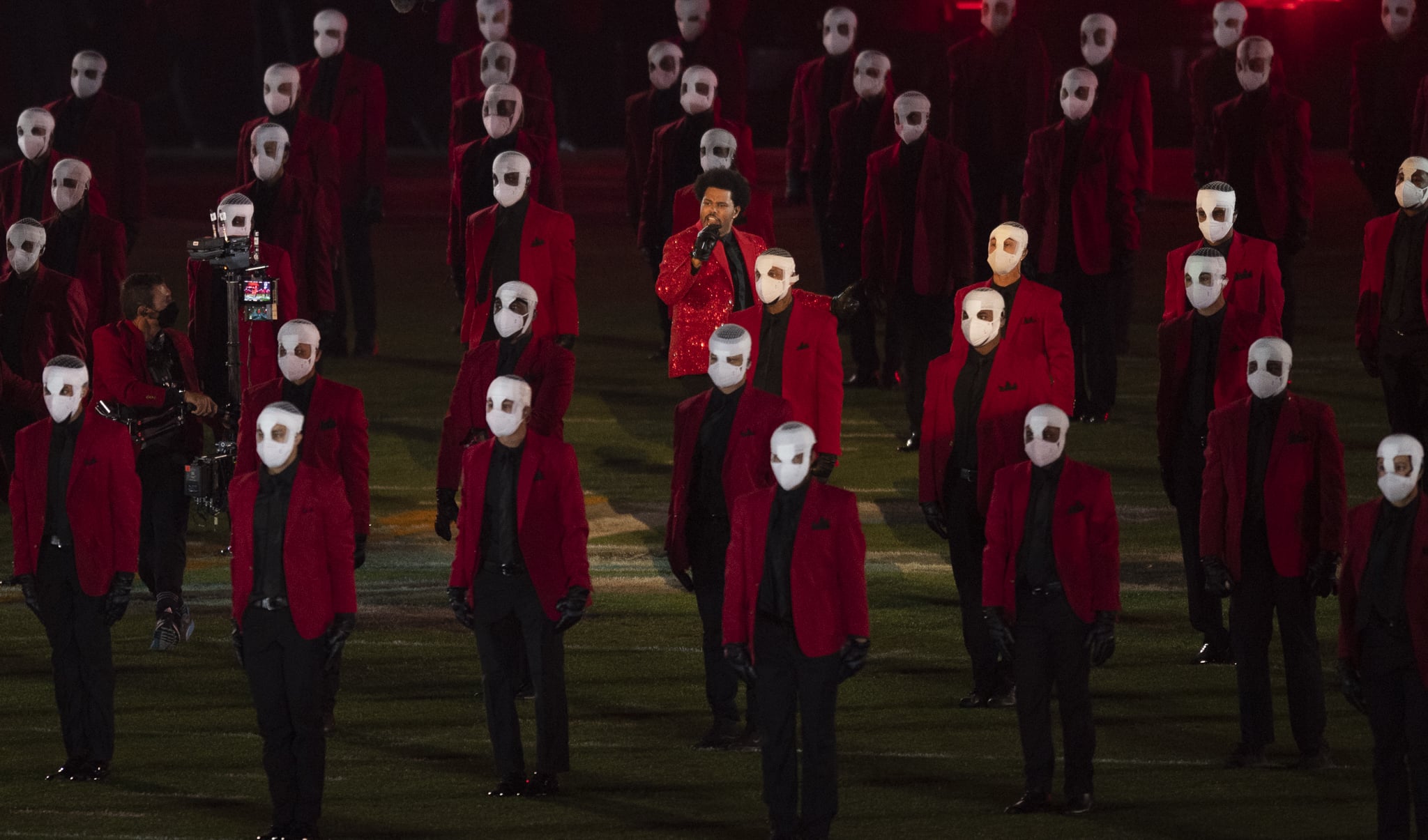 Super Bowl Halftime Show: Why the Weeknd's Dancers Wore Face Bandages
