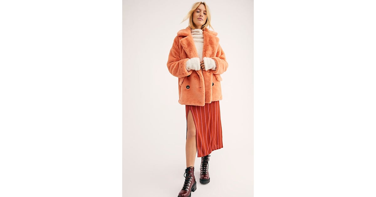Free People Solid Kate Faux Fur Coat | Warmest Coats for Women ...