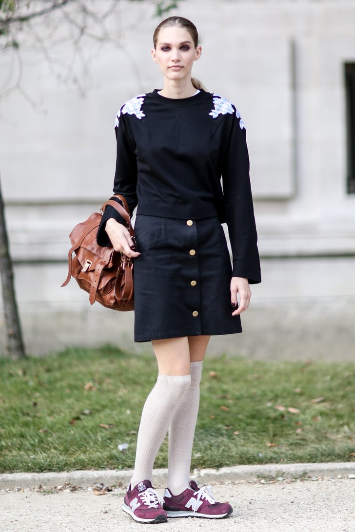 Paris Fashion Week | Model Street Style at Fashion Week Spring 2015 ...