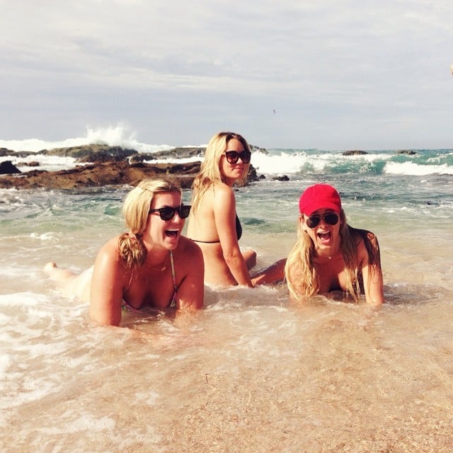 Lauren Conrad celebrated her bachelorette party in her bikini.
Source: Instagram user laurenconrad