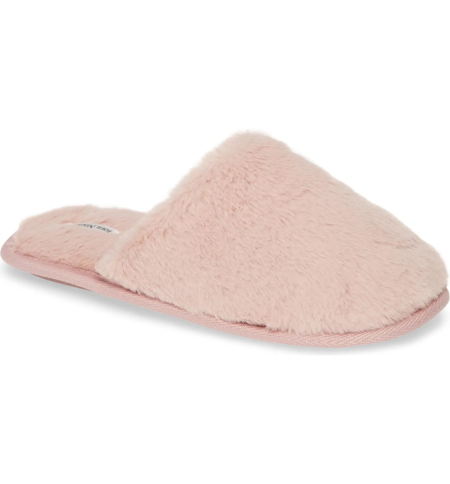 victoria faux fur slipper