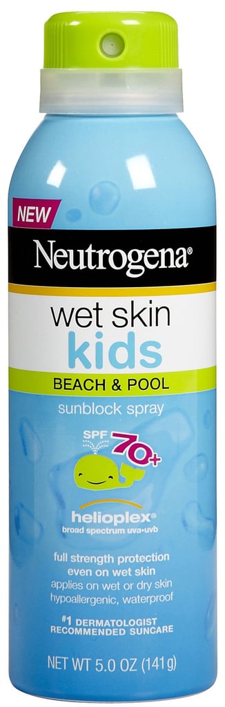 Neutrogena Wet Skin Kids Beach & Pool Sunscreen Spray, SPF 70+