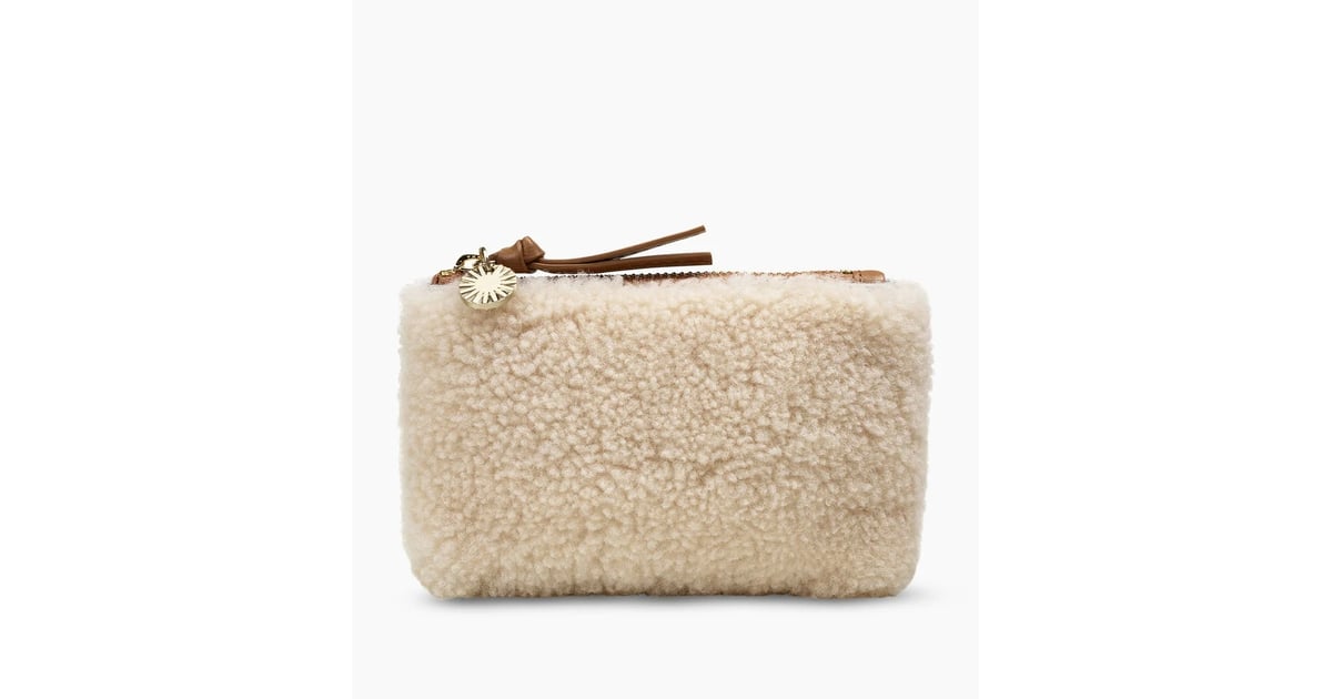 UGG Small Sheepskin Zip Pouch | Fleece Trend | POPSUGAR Fashion Photo 8