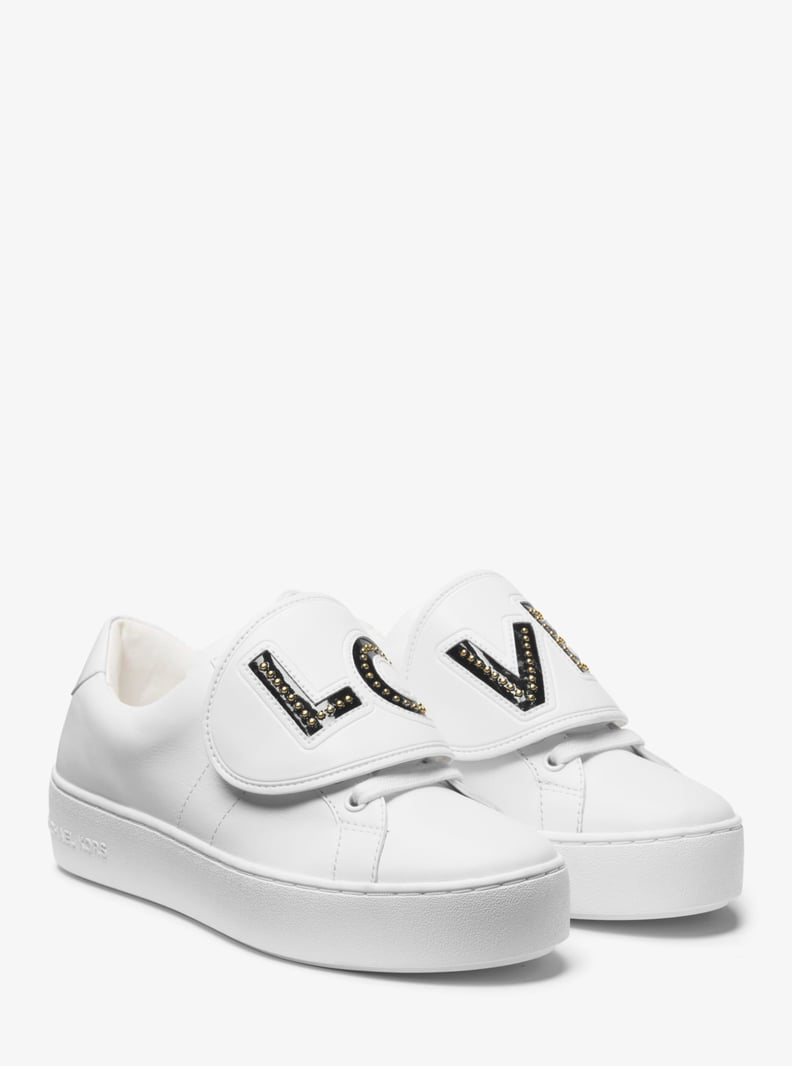 Michael Kors Leighton Leather Sneakers