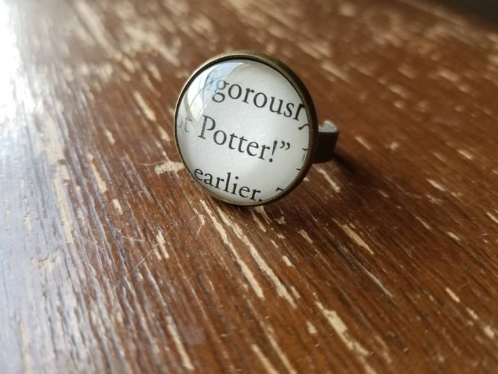 Book Page Rings Cool Upcycling Projects to Try in 2020 POPSUGAR