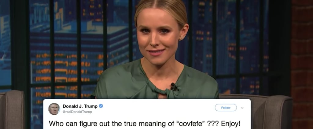 Kristen Bell Reading Trump's Tweets as Gossip Girl Is Exactly the Type of Content We Deserve