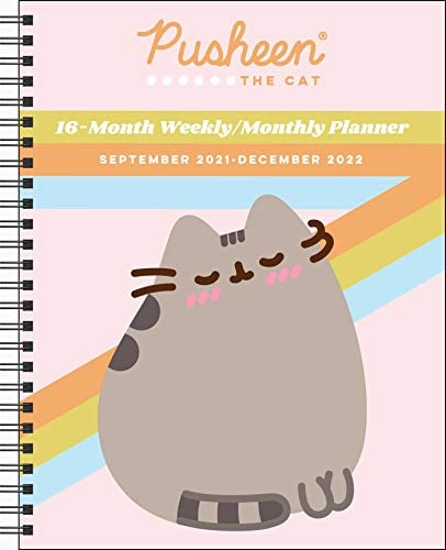 Pusheen计划:Pusheen 2021-2022年16个月每周/每月计划