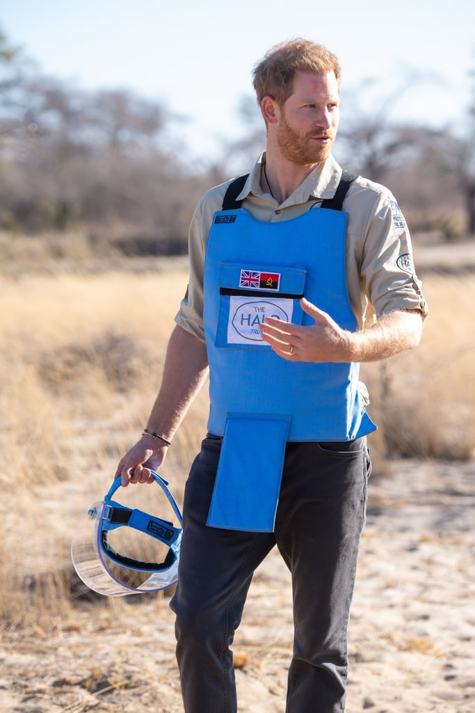 Prince Harry in Dirico, Angola in 2019