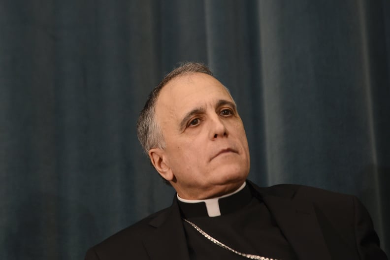 US cardinal Daniel DiNardo listens during a press conference at the North American College on March 5, 2013 in Rome. The Vatican said Tuesday that the date for the conclave to elect a new pope could be set before all cardinals have arrived in Rome, as fiv