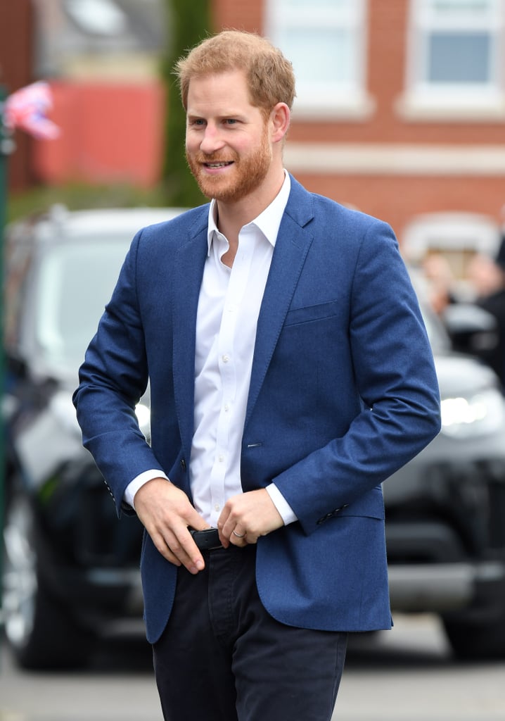 Prince Harry Explaining Meghan Markle's Pregnancy to Kids