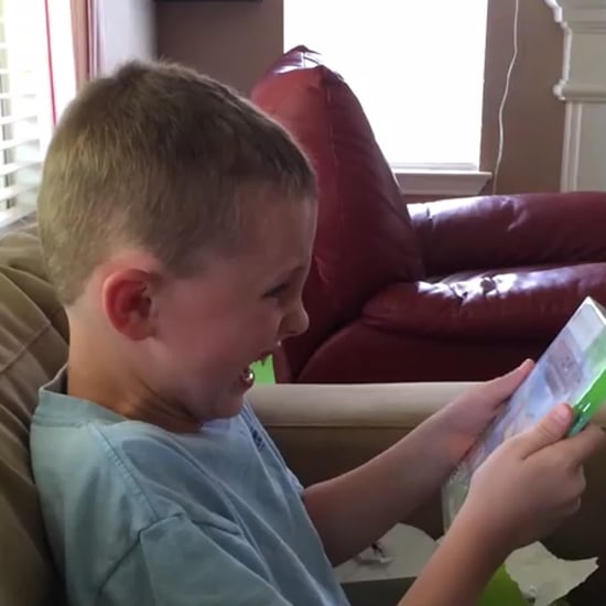 Boy's Reaction to Minecraft