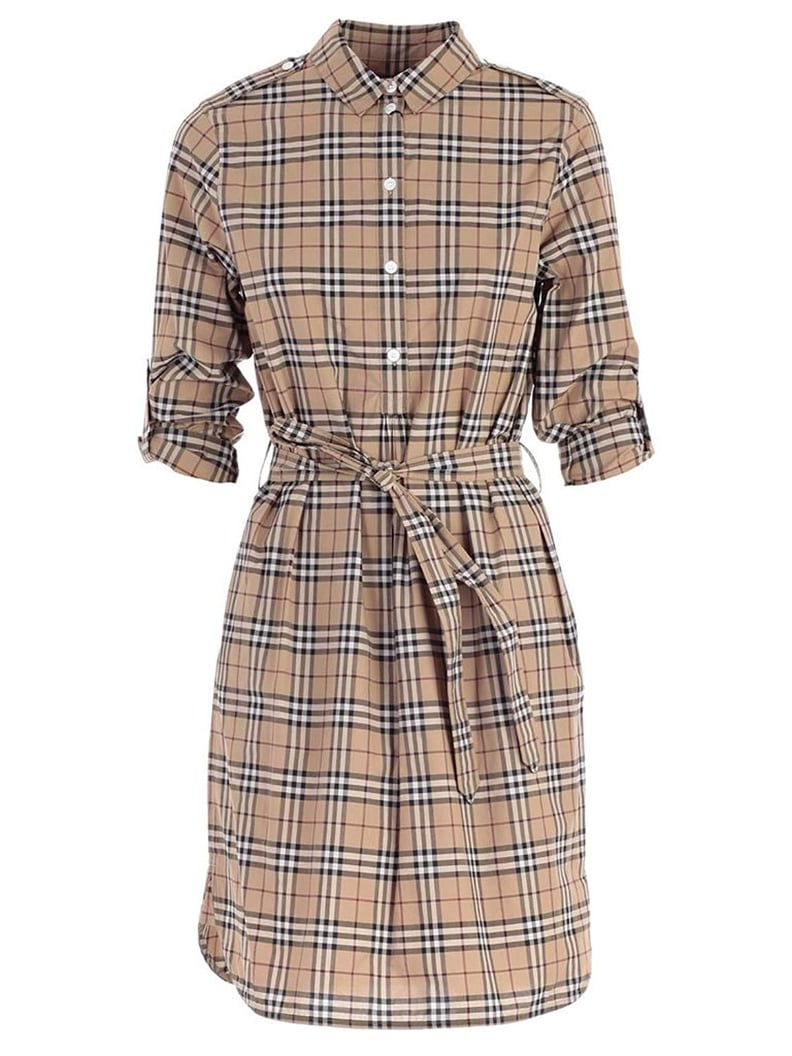Burberry Classic Check Belted Dress