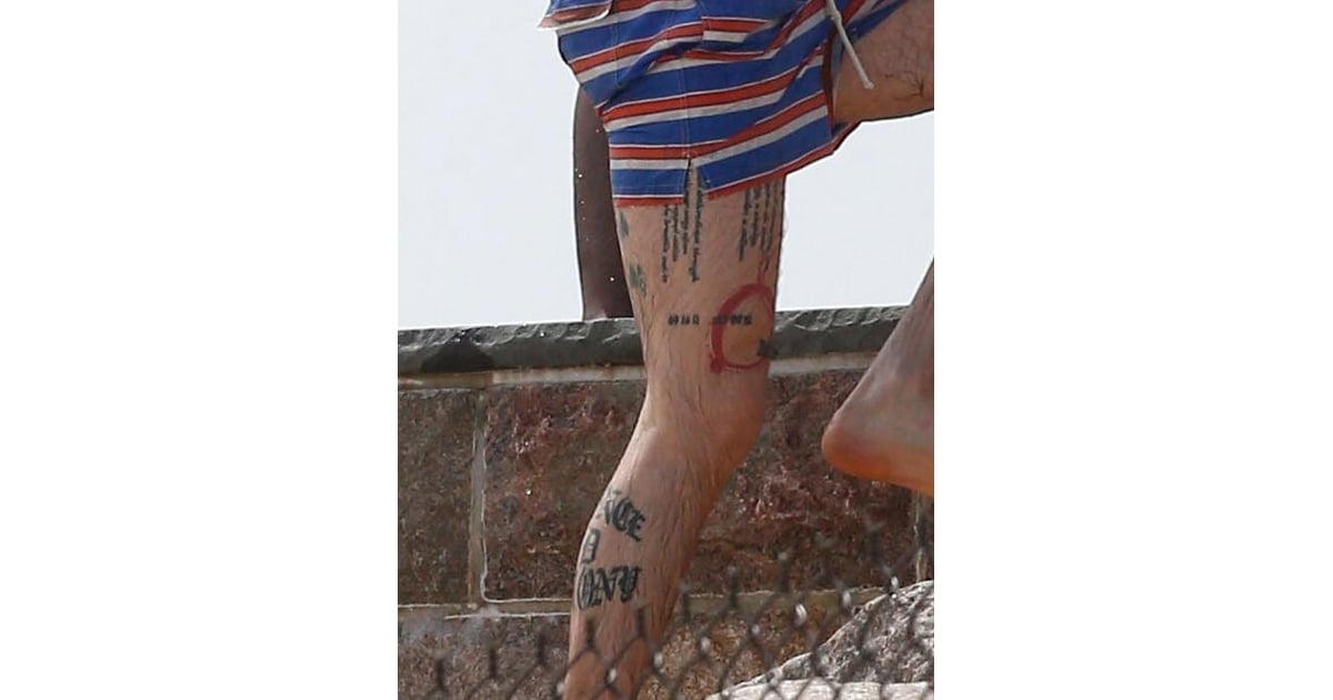 ryan reynolds leg tattoos
