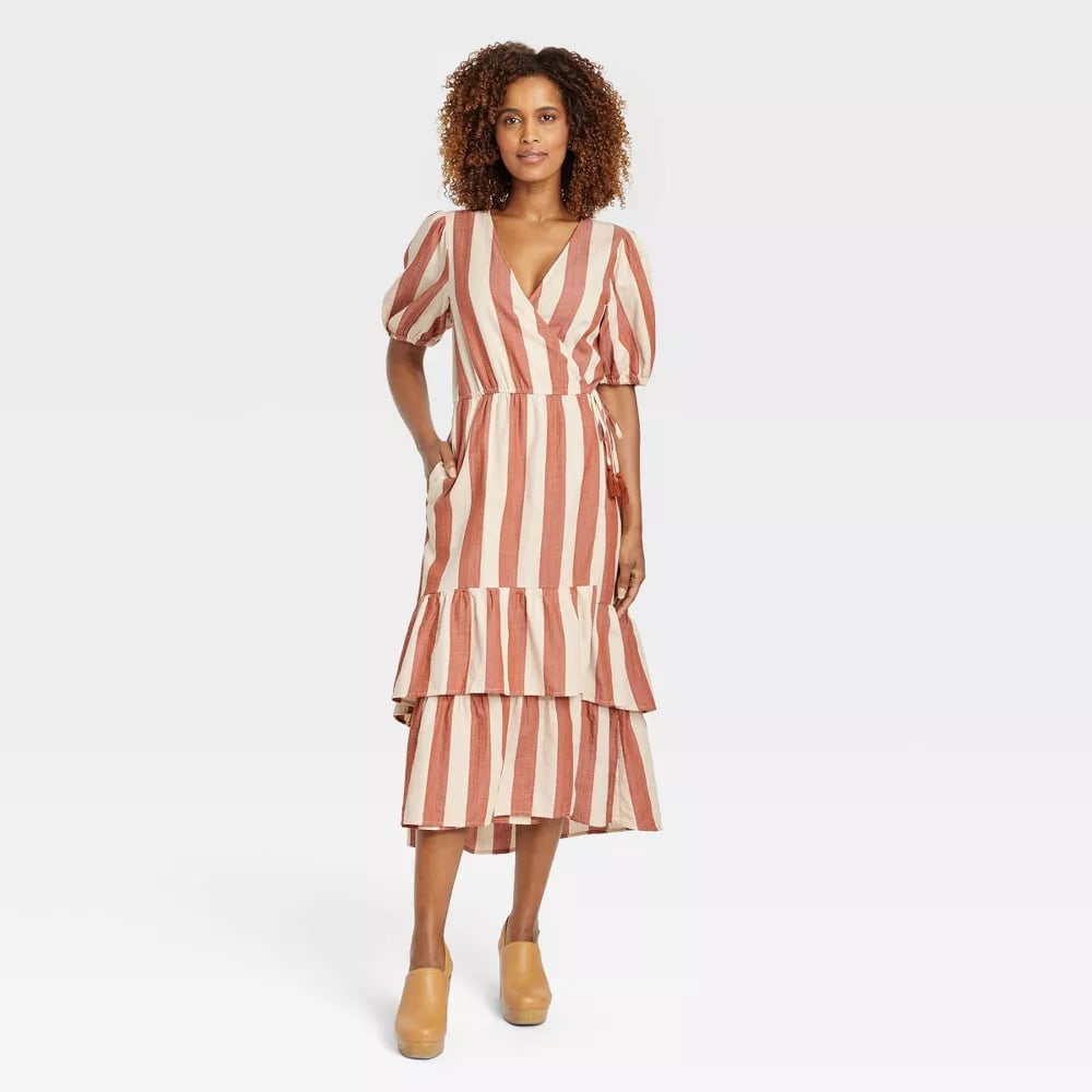 Knox Rose Short Sleeve Wrap Dress