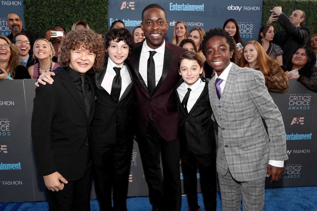 Stranger Things Cast at the 2017 Critics' Choice Awards