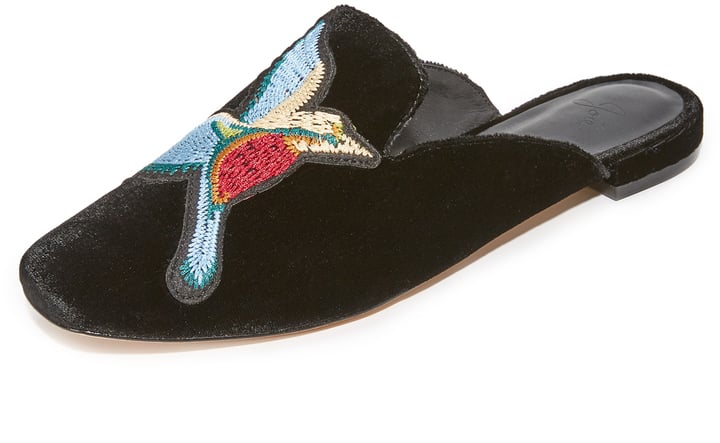 Joie Jean Embroidered Mules