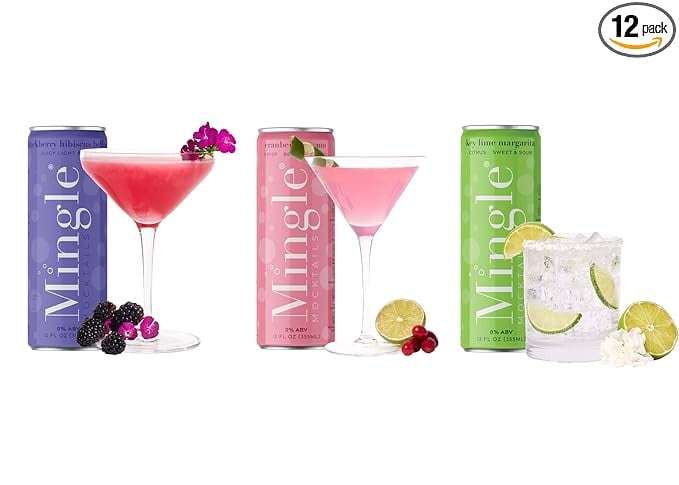 Mingle Mocktails ($45)
Hosting made simple: Frankel says, "I'll doctor up a Mingle Mocktail with the option to add liquor so I don't need a million ingredients." These pre-mixed drinks give you mixology cred without the fuss.