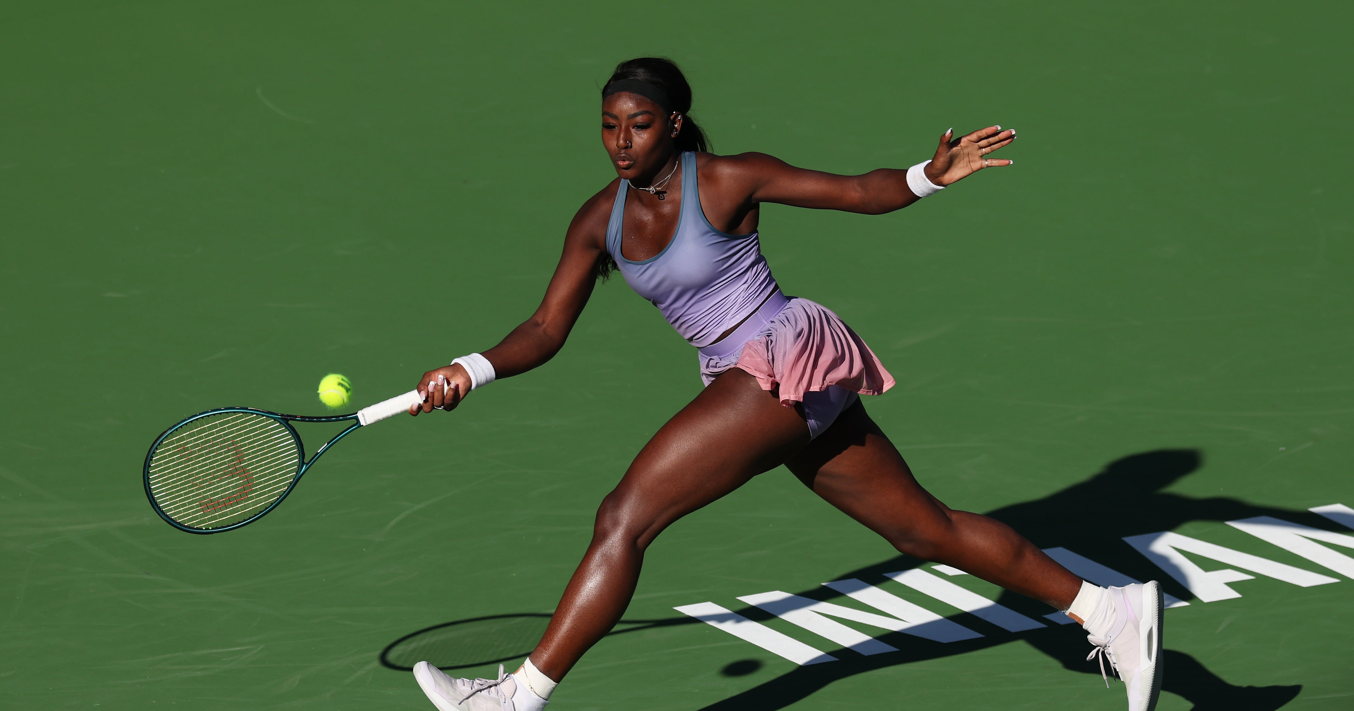 Tennis Pro Alycia Parks Is Ready to Serve