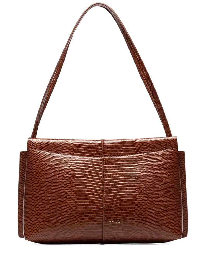 Wandler Carly Lizard-Effect Handbag