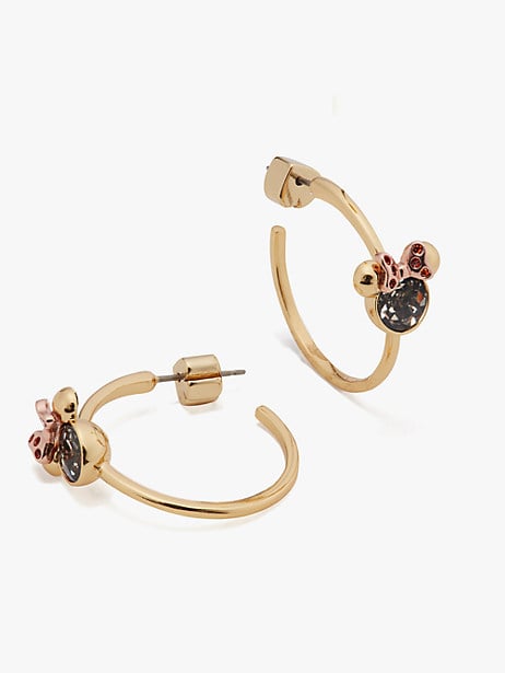 Kate Spade New York x Minnie Mouse Stone Hoops