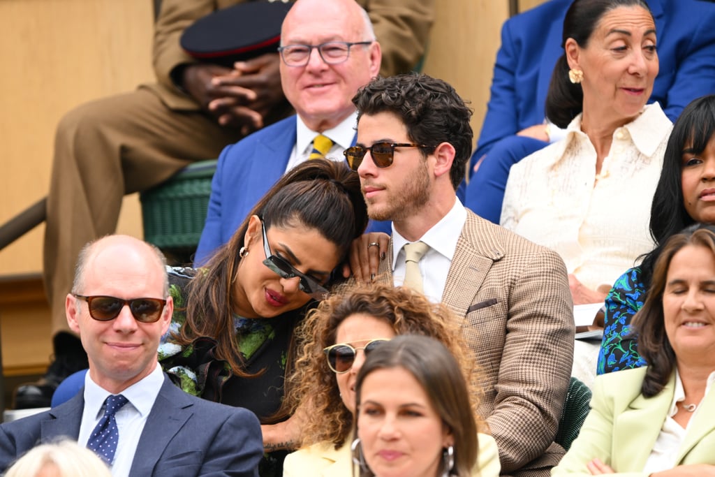 Priyanka Chopra and Nick Jonas at Wimbledon 2023