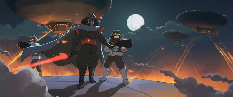 Star Wars Reimagined — Darth Ghibli's Entrance