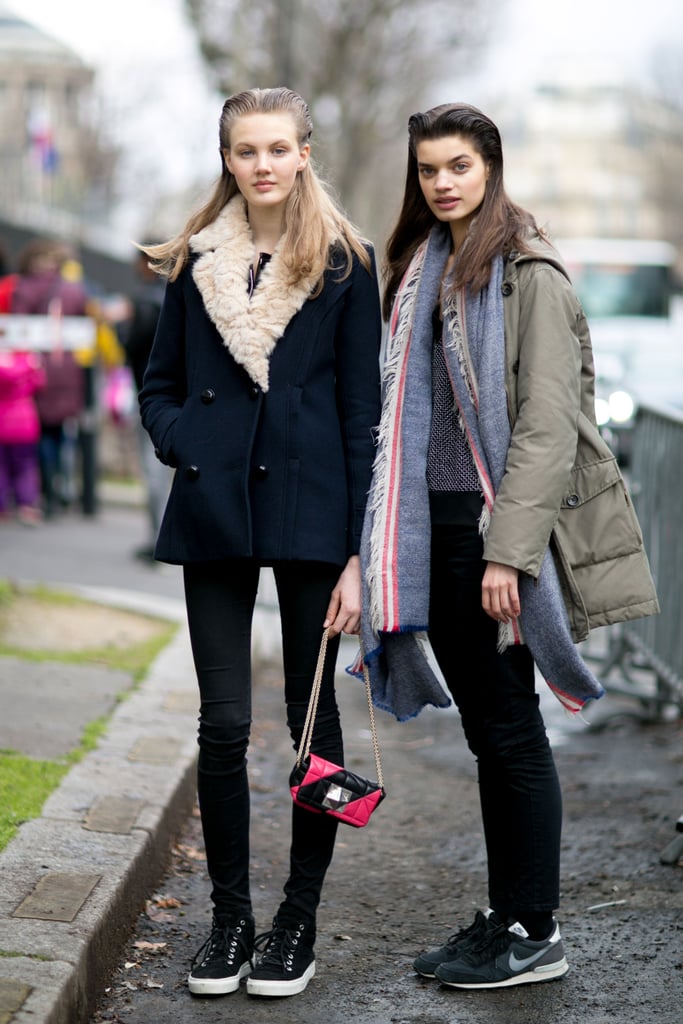 Model Street Style at Paris Fashion Week Fall 2016 | POPSUGAR Fashion