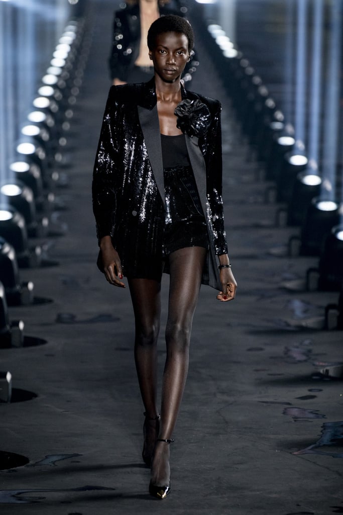 Naomi Campbell Closed Saint Laurent Spring 2020 Show