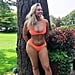 Iskra Lawrence Orange Aerie Bikini